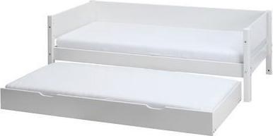 Produktbild Flexa MDF Bett 90x200 mit Gästebett weiss-weiss (90 x 200 cm)