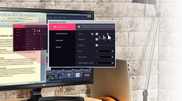 Actual product image LG 27ud58-B (3840 x 2160 Pixels, 27")