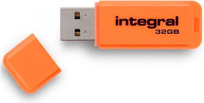 Produktbild Just Integral Neon - USB-Flash-Laufwerk - 32 GB - USB 2.0 (32 GB, USB-A)