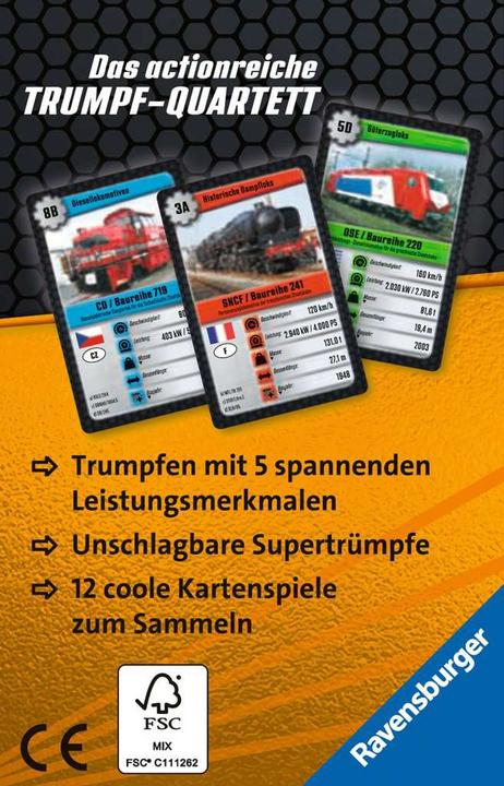 Image du produit Ravensburger Super locomotives (Allemand)