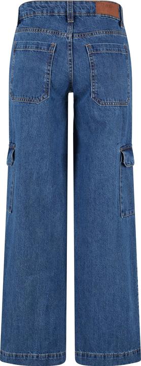 Actual product image Urban Classics Ladies Low Waist Cargo Denim (26)