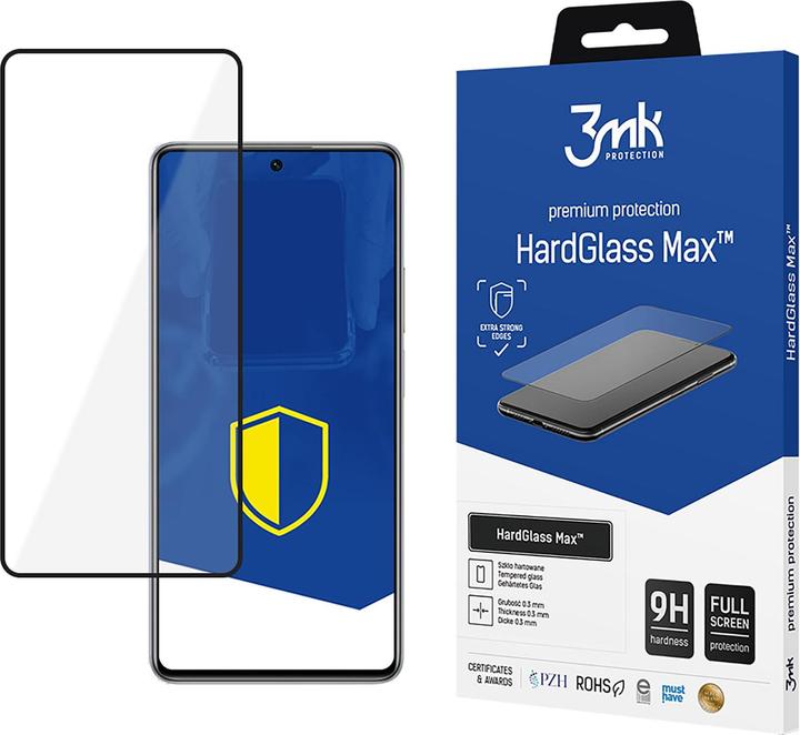 Produktbild 3MK Hardglass Max Bildschirmschutz (1 Stück, Xiaomi 11T Pro)