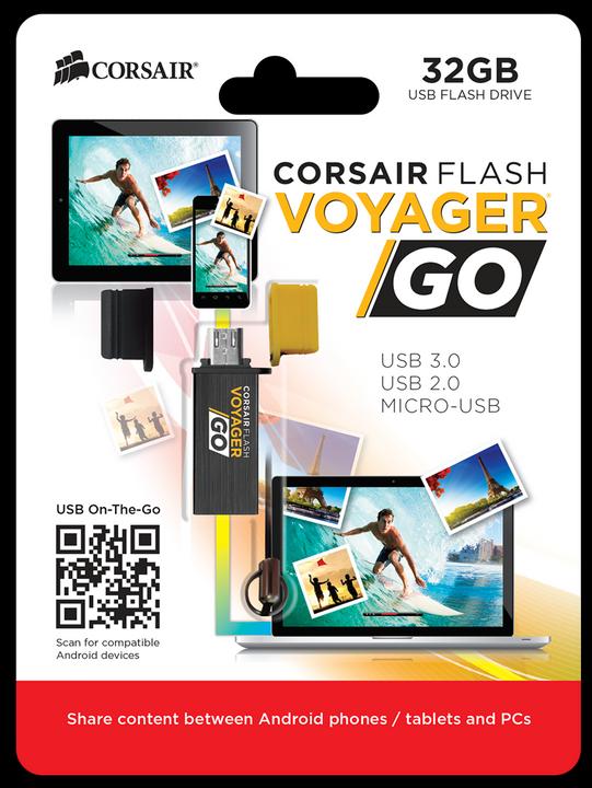 Actual product image Corsair Voyager Go (32 GB)