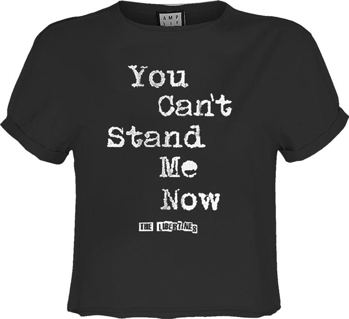 Amplified Can't Stand Me Now Kurzes Top