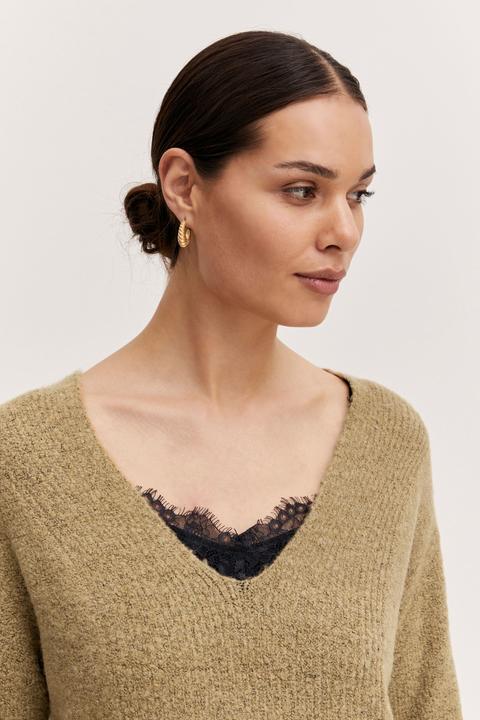 Actual product image B.young BYMIRELLE VNECK JUMPER 20811911 (L)