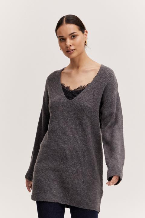 Actual product image B.young BYMIRELLE VNECK JUMPER 20811911 (M)