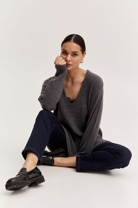 Actual product image B.young BYMIRELLE VNECK JUMPER 20811911 (M)