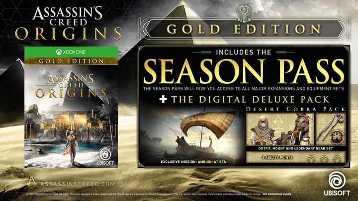 Immagine prodotto Ubisoft Assassin's Creed Origins Edizione Oro (Xbox One X, Xbox Series X, Xbox One S, Xbox Serie S)