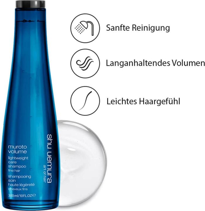 Actual product image Shu Uemura Muroto Volume Shampoo (300 ml, Liquid shampoo)