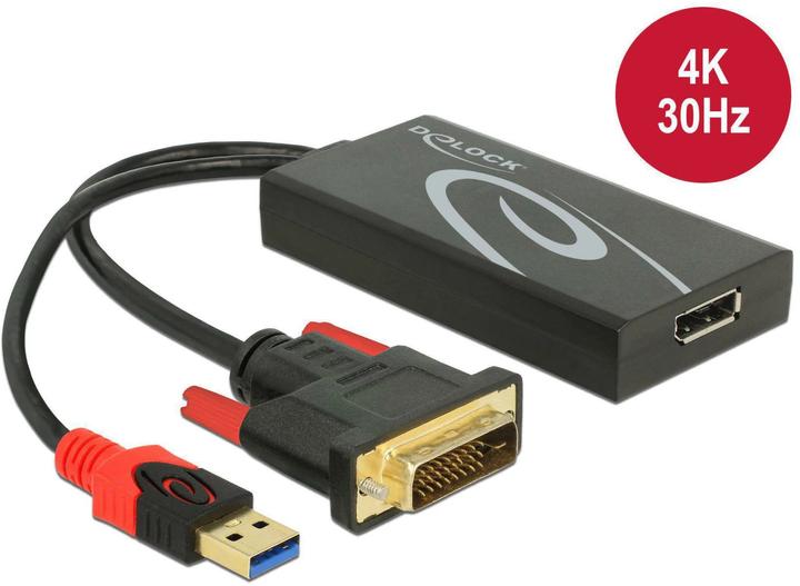 Actual product image Delock DVI to (DP, 13.50 cm)