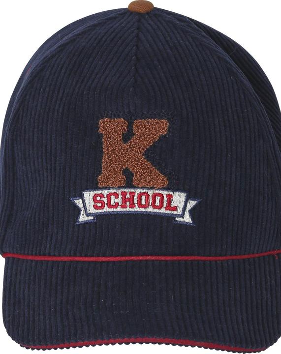 Actual product image Vertbaudet Warm boys' cap made from corduroy (86, 98)
