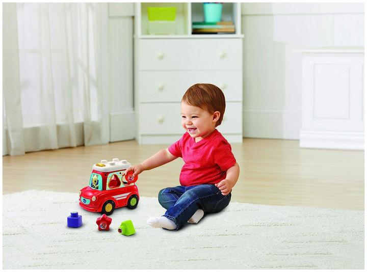 Image du produit VTech 537403 Voiture d'activités pour bébé avec chansons (version anglaise) 6+ mois