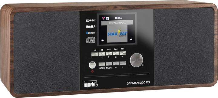 Produktbild Imperial Dabman i200 CD (Internetradio, DAB+, UKW, FM, Bluetooth, WLAN)
