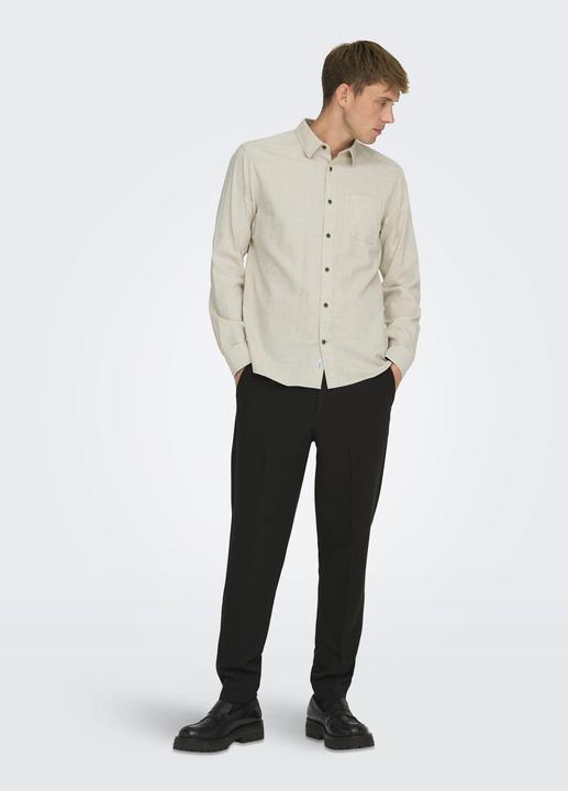 Produktbild Only & Sons Normal geschnitten Hemdkragen Hemd Hemd (XXL)