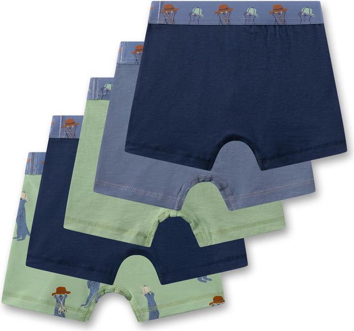 Immagine prodotto Sanetta Boxershort Casual Bequem sitzend (128, Confezione da 5 pezzi)