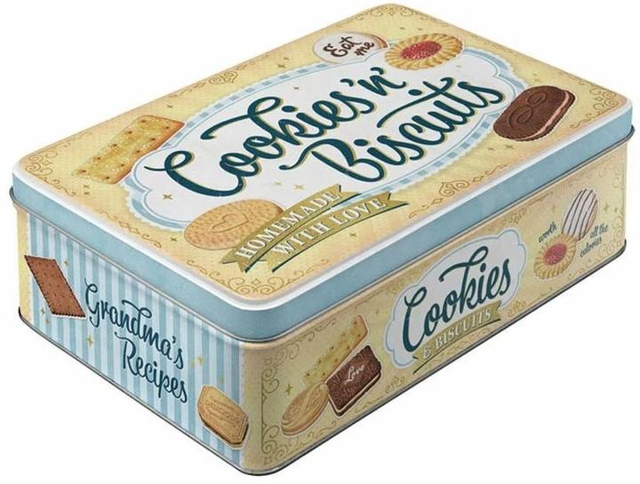Produktbild Nostalgic-Art Merchandising Vorratsdose Cookies 'n' Biscuits 3 l, Mehrfarbig (3 l)
