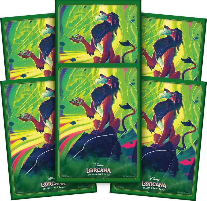 Produktbild Disney Lorcana TCG Kartenhüllen Scar (65)