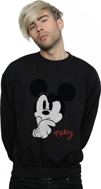 Immagine prodotto Disney Mickey Mouse Distressed Ponder Felpa Uomo (4XL)