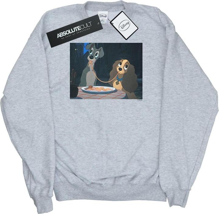 Disney Lady And The Tramp Spaghetti Slurp Sweatshirt (M)
