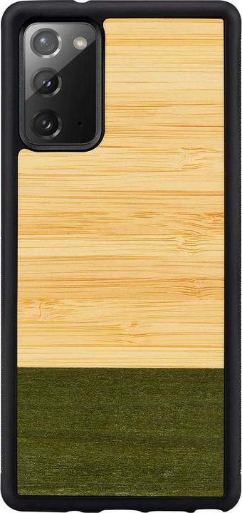 Actual product image Man.Wand &WOOD case for Galaxy Note 20 bamboo forest juodas (Samsung Galaxy Note 20)