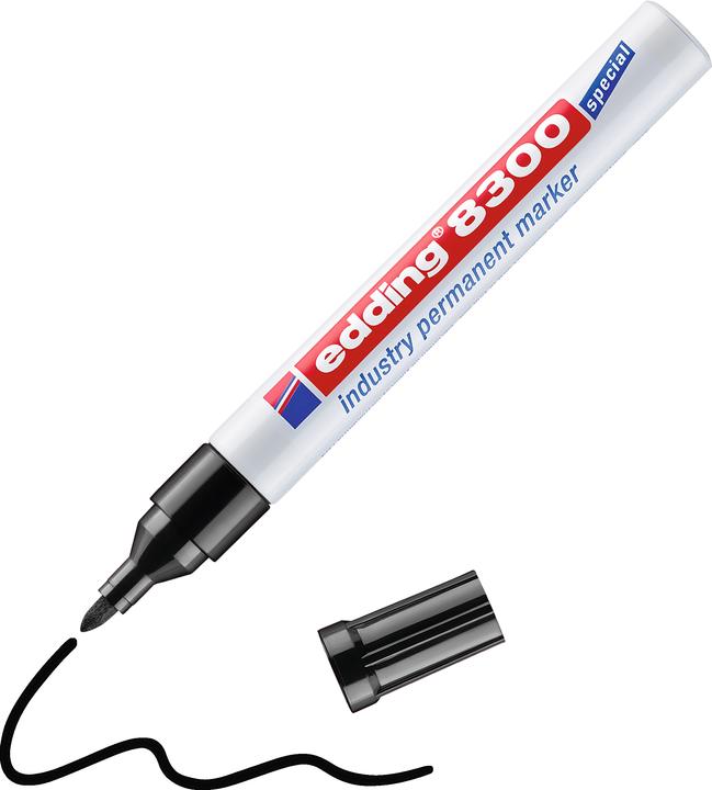 Image du produit Edding Marqueur permanent 8300 (Noir, 1.50 mm, 1 x)
