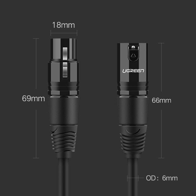 Image du produit Ugreen Xlr – Xlr (3 m, XLR)