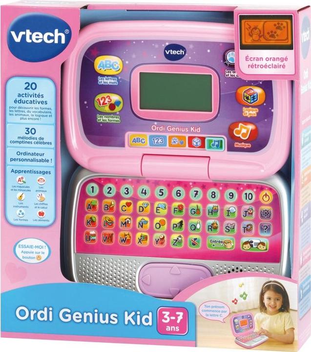 Actual product image VTech Computer-Genius-Kids-Pink (French)