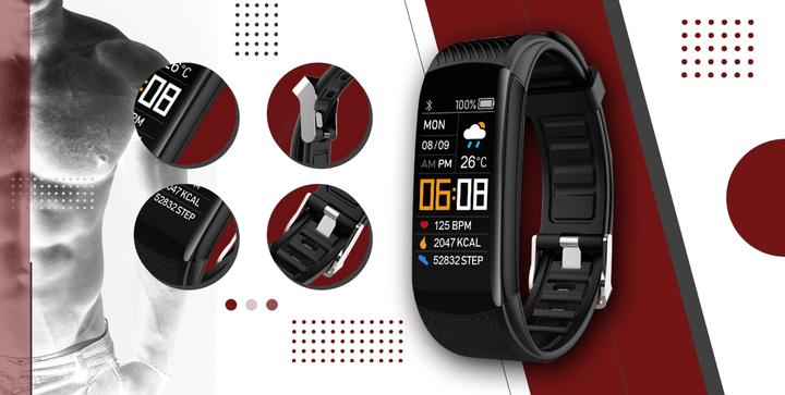 Image du produit Giewont Smartband GW200-2 Czarny (64.50 mm, 3G)