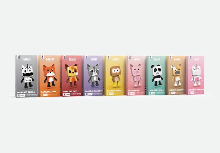 Actual product image Mobility on Board Dancing Animal speaker - Wolf (4 h, Rechargeable battery operated)