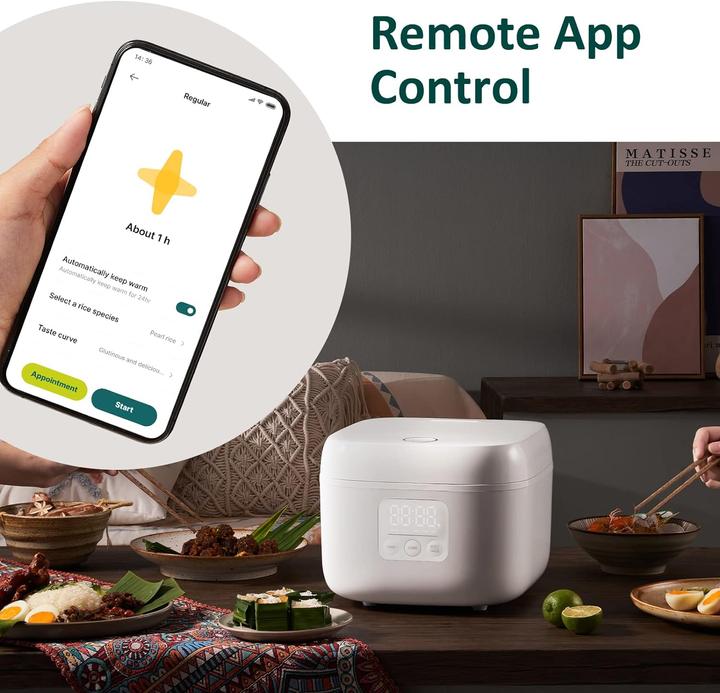 Actual product image Joyami Mini Smart Rice Cooker (EU plug)