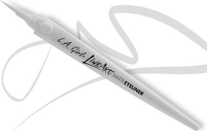 Actual product image L.A. Girl LA Girl Line Art Matte Eyeliner GLE715 White by Glitz