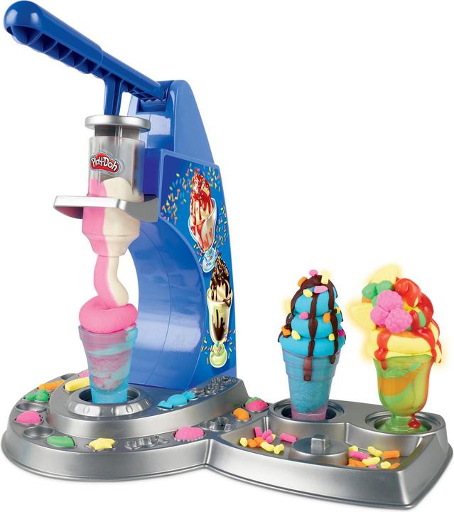 Actual product image Play-Doh Drizzy ice cream machine with toppings