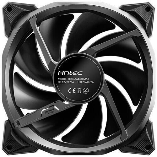 Actual product image Antec Fusion T3 143mm Pwm ARGB (140 mm, 1 x)