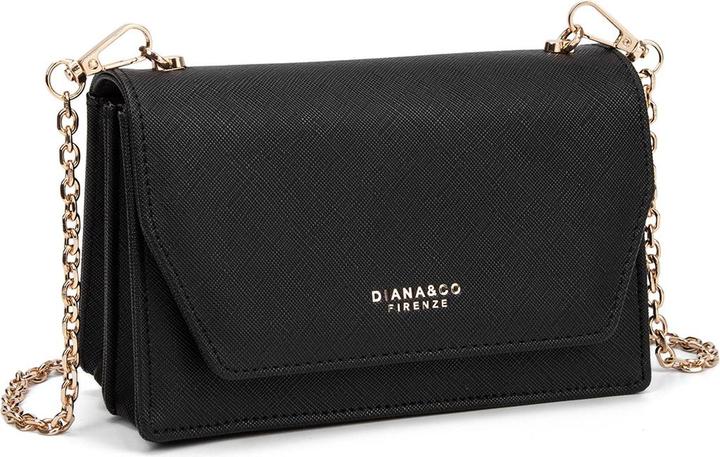 Produktbild Diana & Co **Damen Umhängetasche - Ninfea Modell - Textil & Polyester** - 18.0 X 12.0 X 7.0 Cm