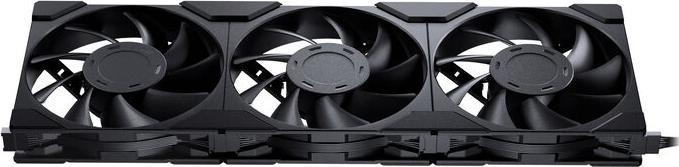 Actual product image Phanteks M25 Gen2 PWM fan, 3-pack - 120mm, black (120 mm, 3 x)