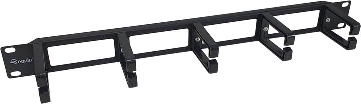 Produktbild equip 19" Kabelmanagement Panel Ausstattung schwarz
