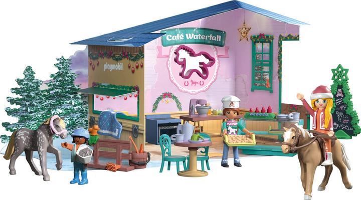 Actual product image Playmobil 71952 Adventskalender: Weihnachtsbacken im Reitercafé