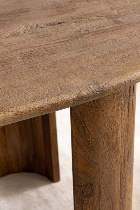 Immagine prodotto Bizzotto Tavolo Orlando ovale marrone (210 x 100 x 76 cm)