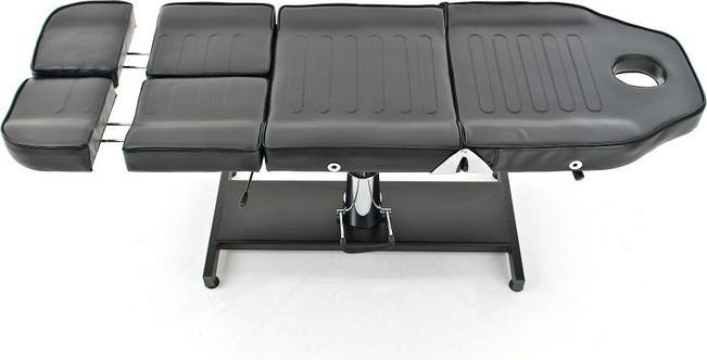 Actual product image Swisshandel24 Split hydraulic beauty couch, black