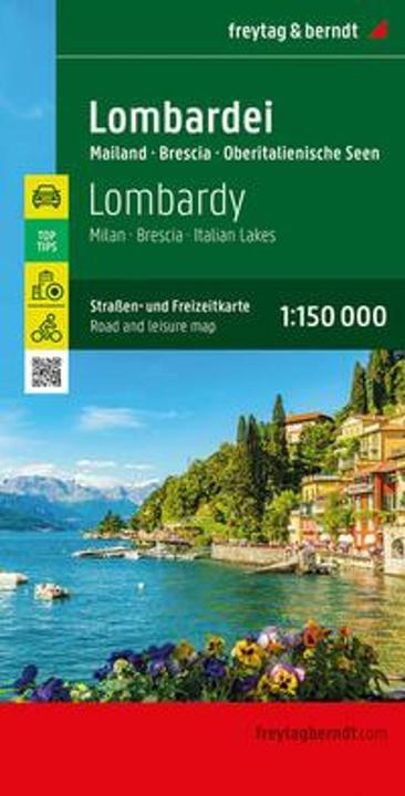 Produktbild Lombardei, Strassen- und Freizeitkarte
