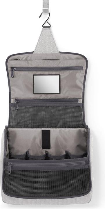 Actual product image reisenthel toiletbag XL herringbone grey (4 l)