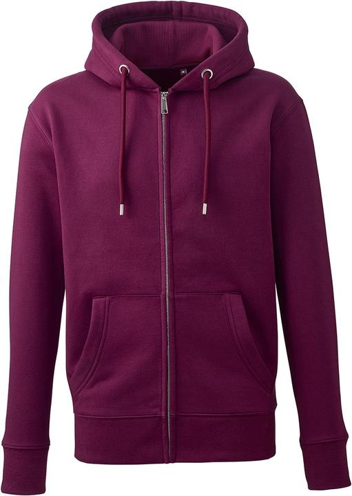 Anthem Hoodie mit durchgehendem Reissverschluss Baumwolle aus biologischem Anbau