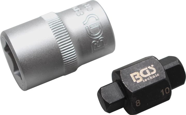 Produktbild BGS Ölablassschrauben-Einsatz Vierkant 8 mm / 10 mm