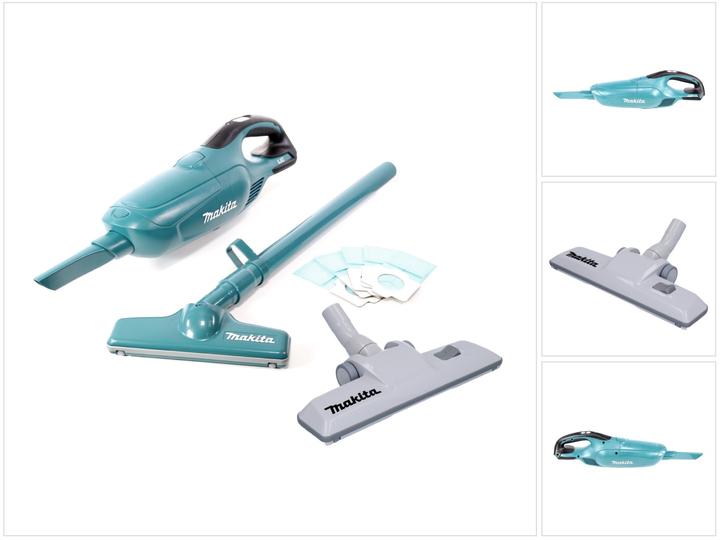 Produktbild Makita DCL 182 Z Akku Staubsauger 18 V + Umschalt Bodendüse - ohne Akku, ohne Ladegerät