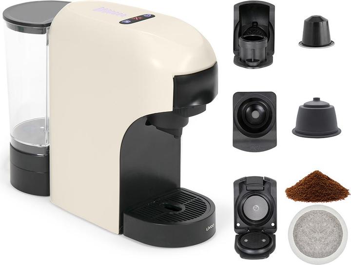 Produktbild Livoo 4-in-1 Multi-Kapsel-Kaffeemaschine (Senseo, NESCAFÉ Dolce Gusto)