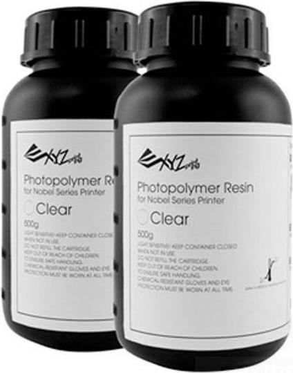 Actual product image XYZprinting Resin for Nobel 1.0 (2x 500ml) (Transparent, 500 g)