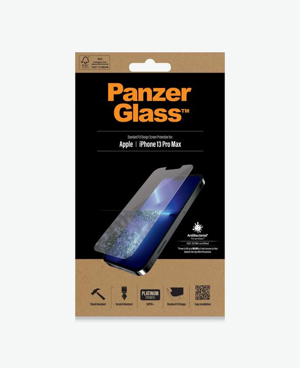 Produktbild PanzerGlass Standard Fit (1 Stück, Apple iPhone 13 Pro Max)