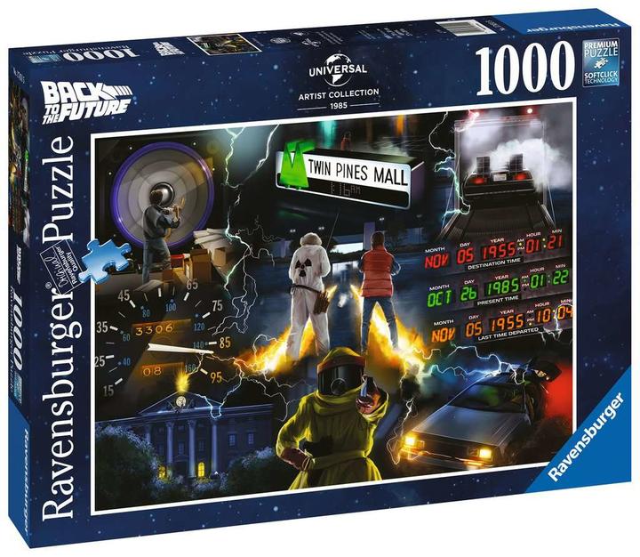 Actual product image Ravensburger Back to the Future (1000 pieces)