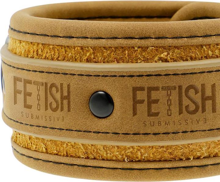 Produktbild Fetish submissive Fussschellen aus veganem Leder