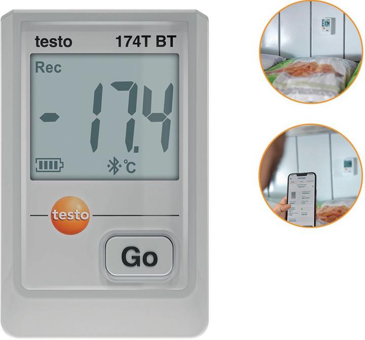 Actual product image Testo Mini data logger 174 T / Bluetooth®